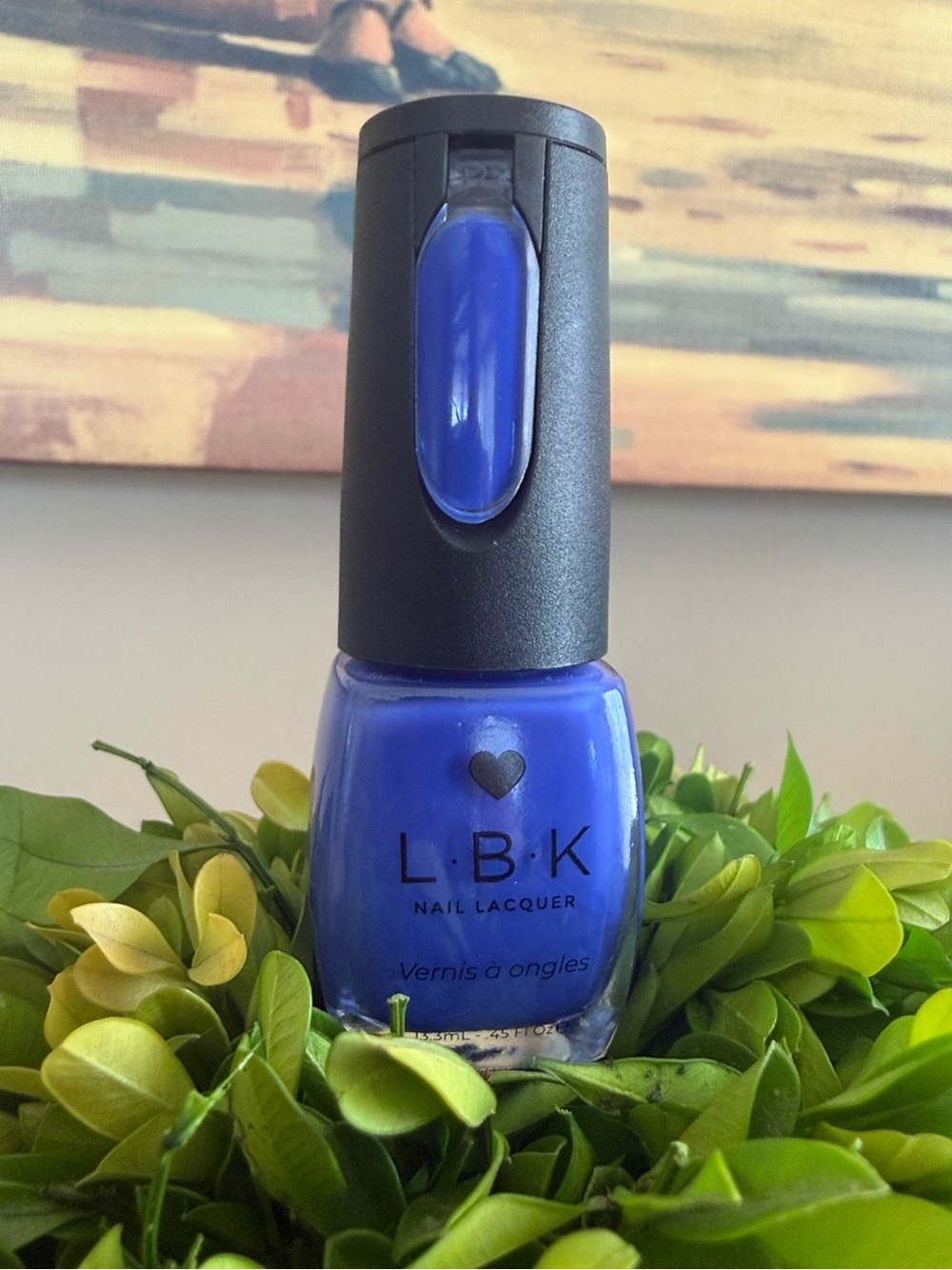 L·B·K 💅NAIL💅 LACQUER GEL-LIKE VEGAN FORMULA 💙LBK64 PEACE💙 🌟NEW🌟